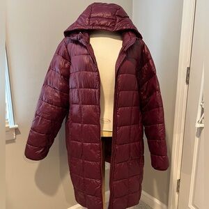 Aventure Ladies Padded Puffer Style Hooded Jacket 2X